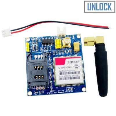 Unlocked SIM900A MINI V4.0 Wireless Data Transmission Module GSM GPRS Board With Antenna