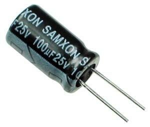 Capacitor 100u 25v