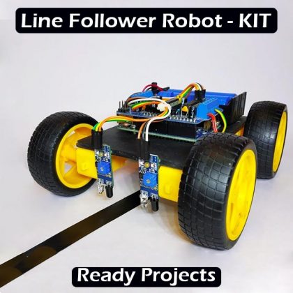 line follower robot kit