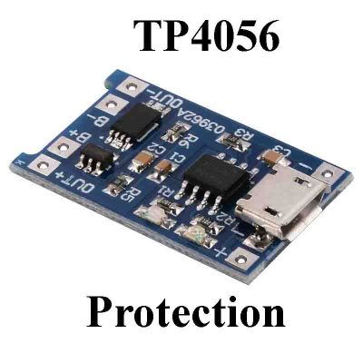 TP4056 Charging Module with Battery Protection Circuit
