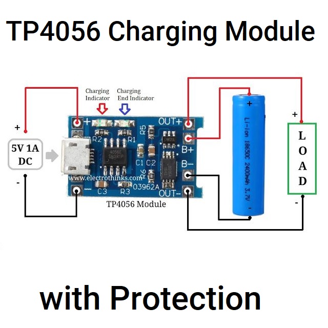 Tp4056 Charging Module Hte Bangladesh