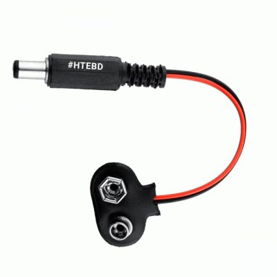9V Battery Snap Connector To DC Jack For Arduino