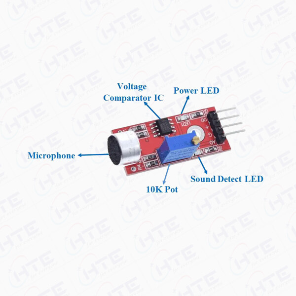 High Sensitive Microphone Sound Sensor | HTE Bangladesh
