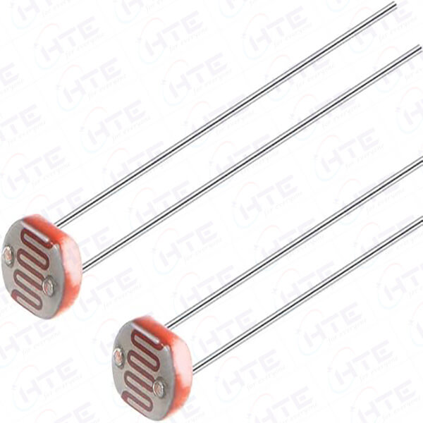 5mm LDR Light Dependent Resistor for Light Sensing Applications