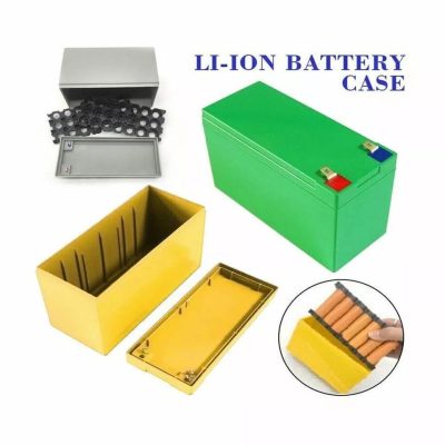 18650 Battery Holder Case for DIY Battery Pack – Easy Assembly with High-Quality ABS Material