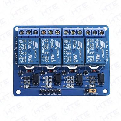 5V 4 Channel Relay Module with optocoupler isolation for Arduino and Raspberry Pi projects