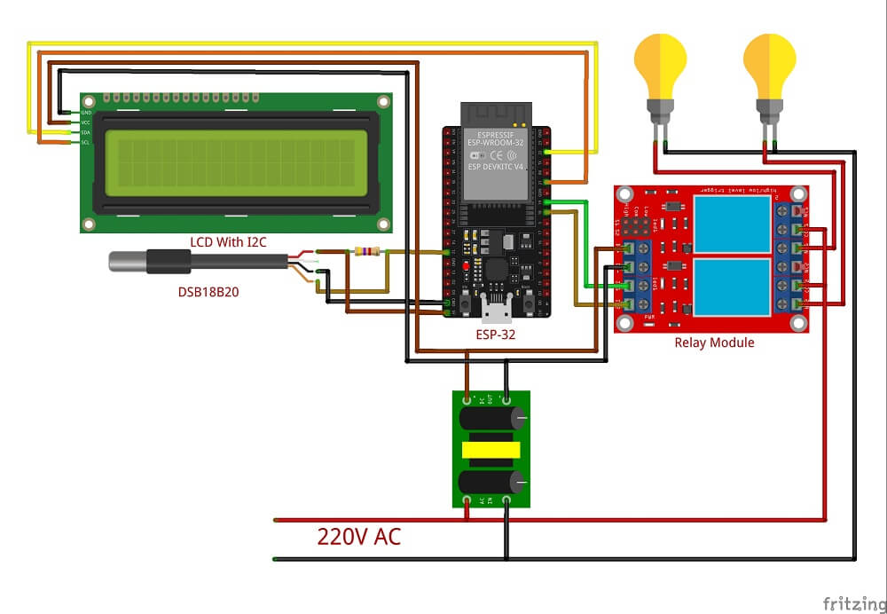Smart IoT Eco-Friendly AC and Fan Controller with Google Assistant