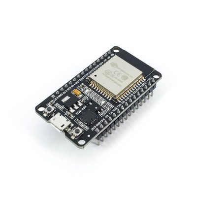 ESP32 Development Board DEVKIT V1 with Wi-Fi, Bluetooth, dual-core microprocessor, and 4MB flash memory for IoT and embedded projects.