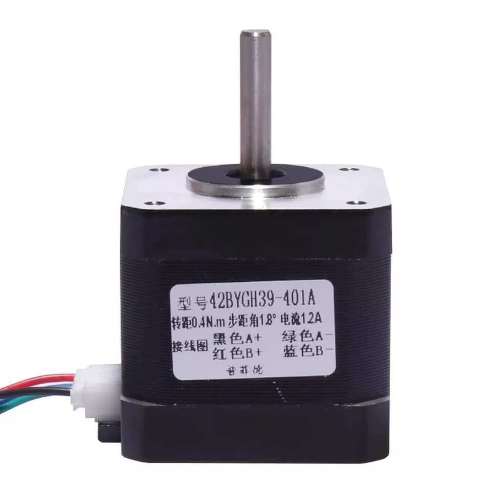 Nema 42 Stepper Motor 42BYGH39 0.4Nm 1.5A 1.8° Single Shaft