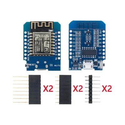Wemos D1 Mini ESP8266 WiFi Development Board Front View