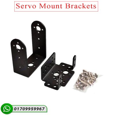 MG995/996 Servo Mounting Brackets Set for Robotics and Camera Systems
