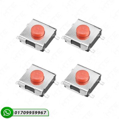 6x6x3.1mm Tactile Push Button Switch for PCB SMT Electronics