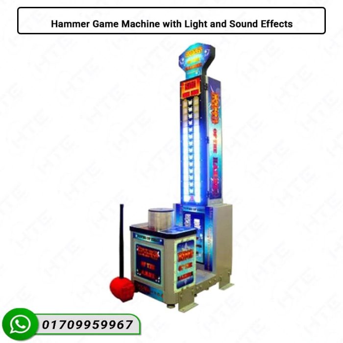 Gaming Effects Machine Hammer Game Machine With Light And Sound Effects | HTE Bangladesh