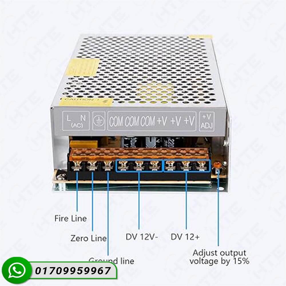 12V 20A DC SMPS Power Supply - High-Performance Industrial Switching Adapter - Image 2