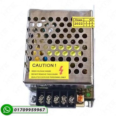 5V 2A SMPS Power Supply with metal casing for heat dissipation.