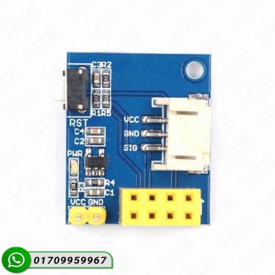 ESP8266 ESP-01 WS2812 RGB LED Controller Adapter Top View
