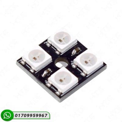 WS2812 5050 RGB LED Module 4-Bit for Arduino Projects