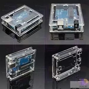 Arduino UNO R3 ABS Transparent Case Cover