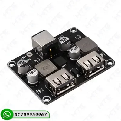 Dual 2 Double USB 24W Fast QC 3.0 Charger Module