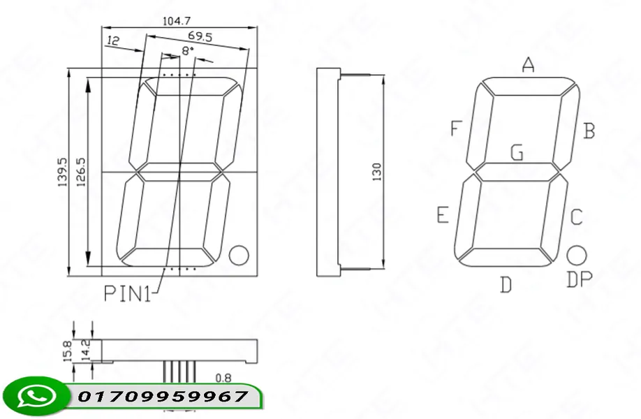5 Inch Big 7 Segment Display - Image 4