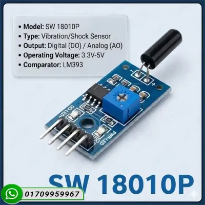SW-18010P Vibration Sensor Module Price in Bangladesh