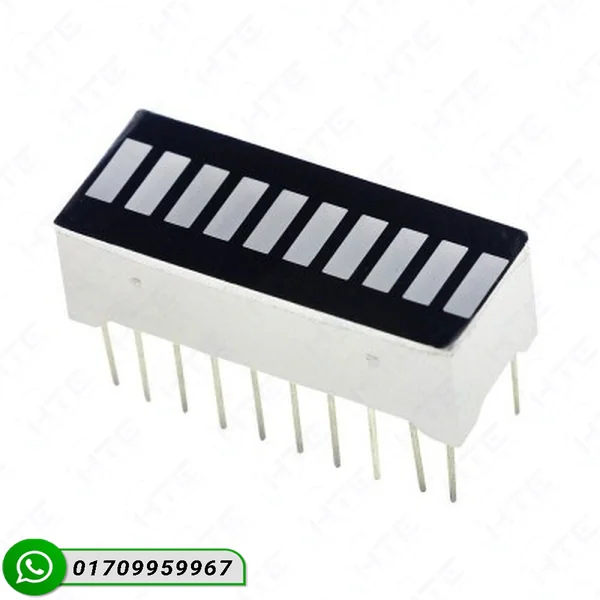 10 Segment LED Bar Graph Display - Red/Multi-Color - Image 6