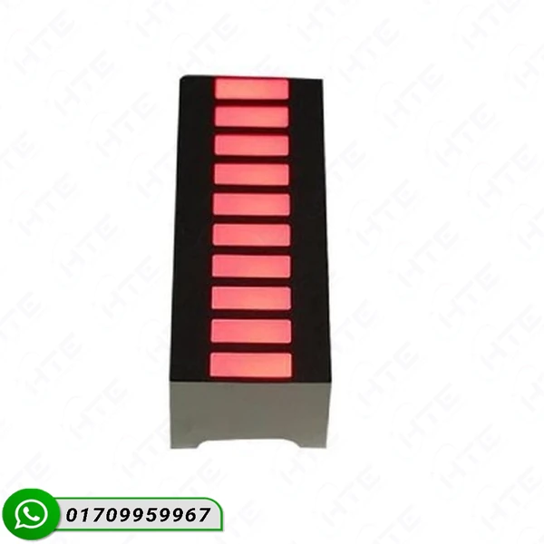 10 Segment LED Bar Graph Display - Red/Multi-Color - Image 5