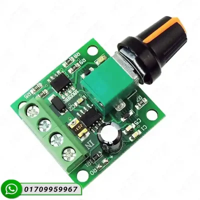 1803BK 2A PWM DC Motor Speed Controller Module (1.8V-12V) 30W