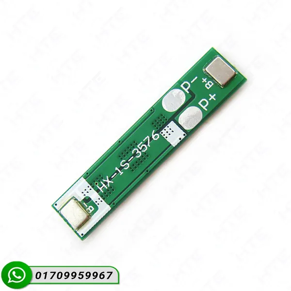 1s BMS 3.7V 10A Li-ion 18650 Battery Protection Board - Image 3