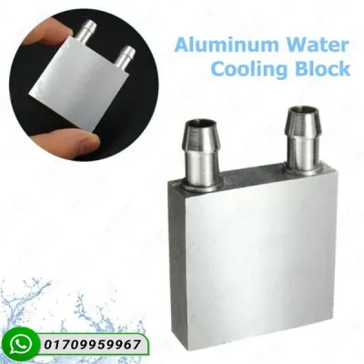 40x40mm Aluminum Water Cooling Block