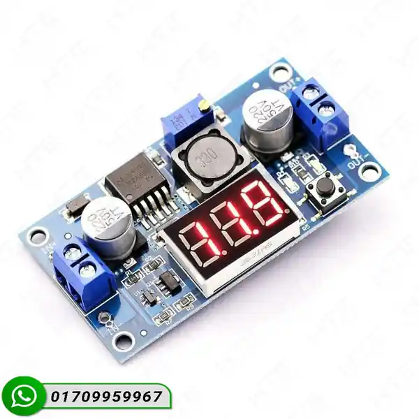 LM2596 Step Down Buck Converter Module with LED Display - Image 2
