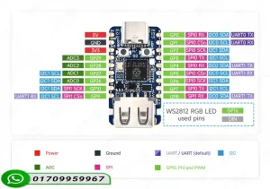 RP2350A Development Board Pinout