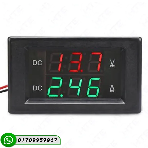 DC Volt Amp Meter | Digital Voltmeter Ammeter Meter