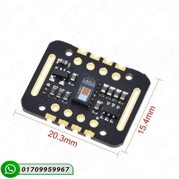 MAX30102 PPG Biosensor Module - High-Accuracy Heart Rate & Blood Oxygen Saturation (SpO2) Sensor with I2C Interface - Image 3