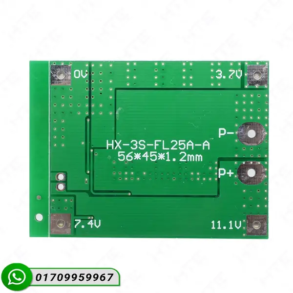 Original 4S 40A 14.8V Lithium Battery BMS PCB Protection Board - Balance Version - Image 5