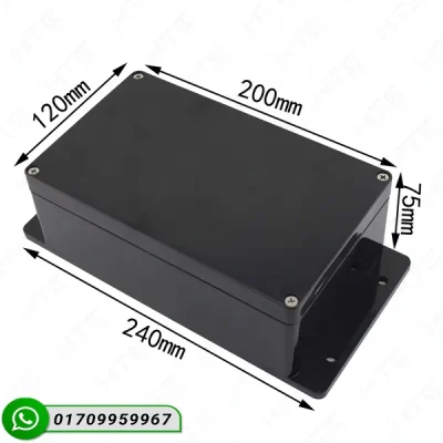200x120x75mm Waterproof Plastic Enclosure Box IP65, IP67