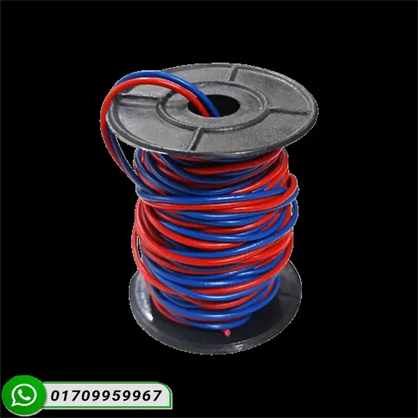 23/076 red & blue cable wire 1 yard