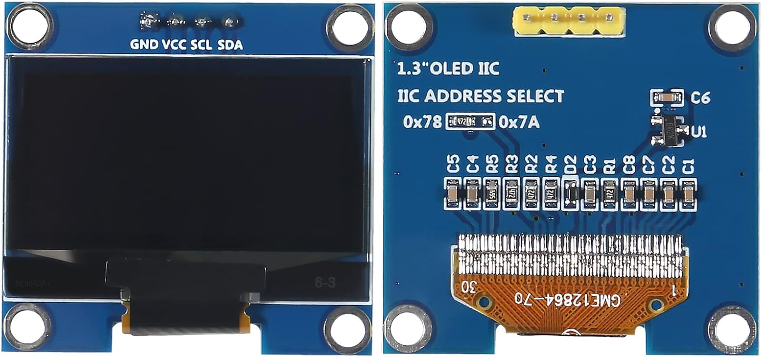 1.3 inch I2C OLED display