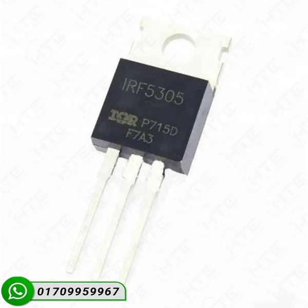 IRF5305 55V 31A P-Channel HEXFET Power MOSFET Transistor TO-220 Package