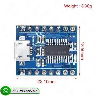 JQ6500 16P Micro USB Voice Sound Module – MP3 Audio Board