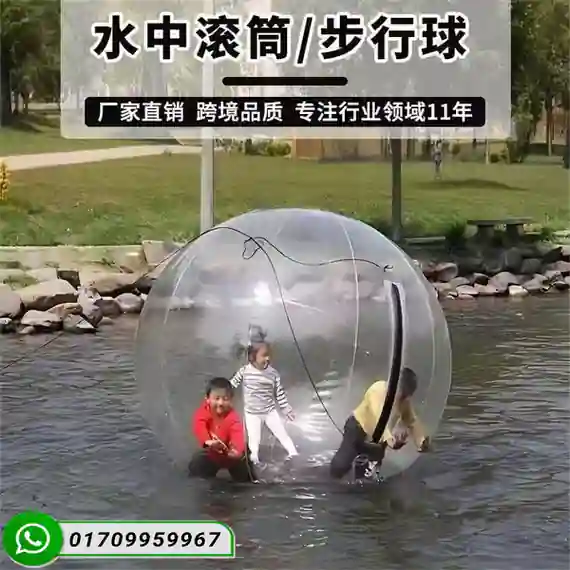 Commercial PVC Water Walking Inflatable Ball - 2M Human Hamster Ball for Water Park & Events - Image 2