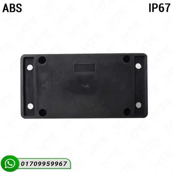 black outdoor electrical enclosure