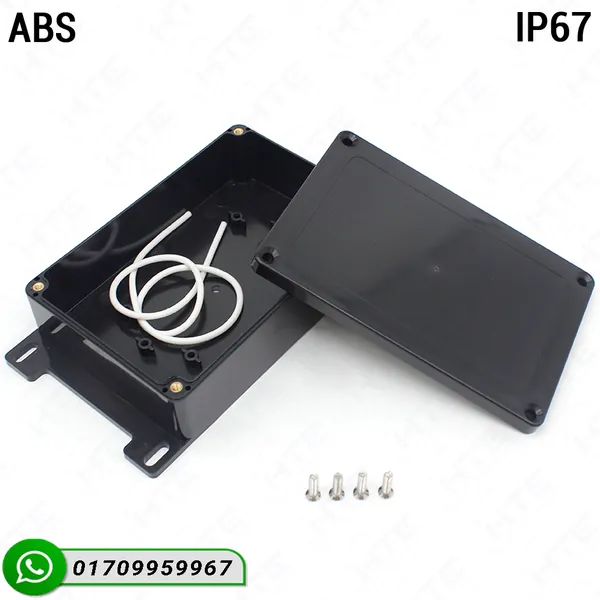 ip67 black electrical shell