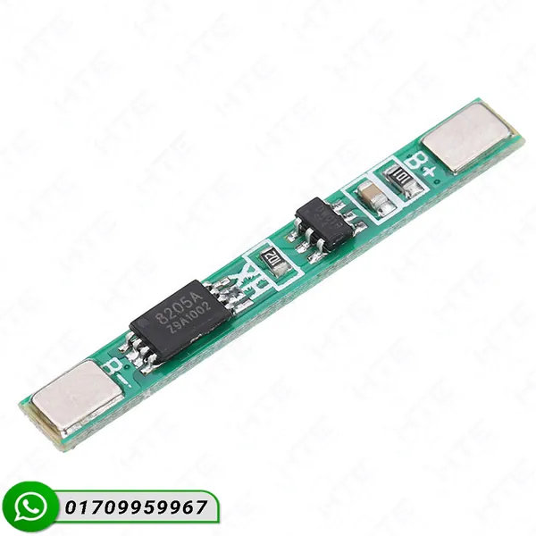 1S 3.7V 2.5A BMS Lithium Battery Protection Board | Overcharge & Short Circuit Protect Module - Image 2
