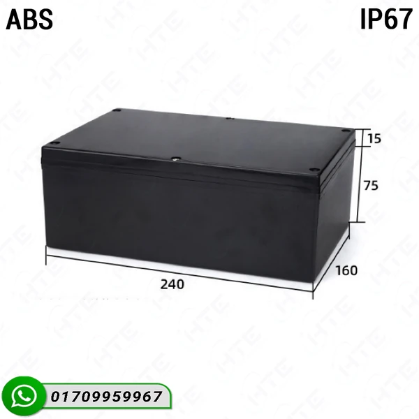 240x160x90mm high lid cable junction box cover