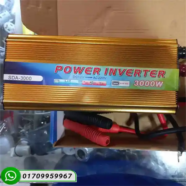 3000W 12V to 220V power inverter