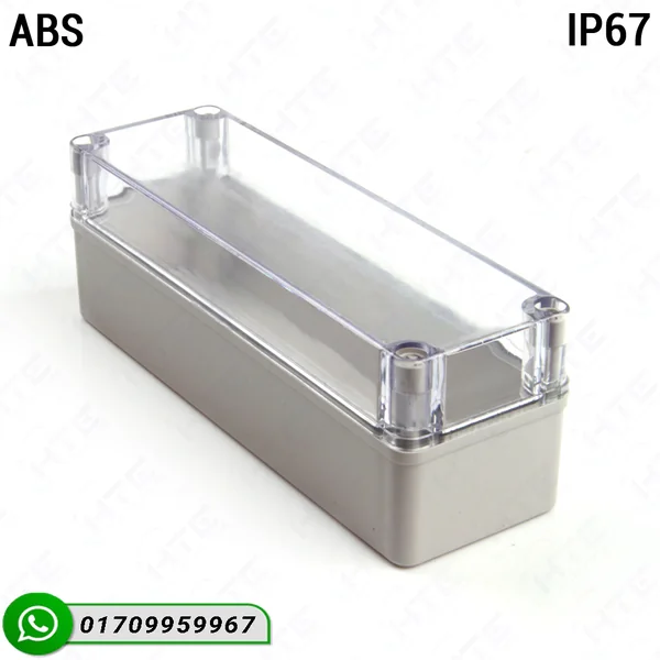 80x250x85mm clear waterproof project box