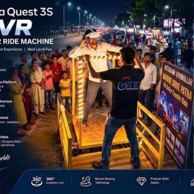 9D VR Simulator Ride Machine with Meta Quest 3S Setup & Metal Structure – High Profit Business Package