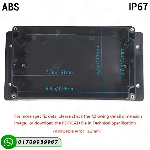 instrument case enclosure
