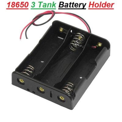 18650 x 3 battery holder | 3S 18650 Li-ion Battery Holder Case